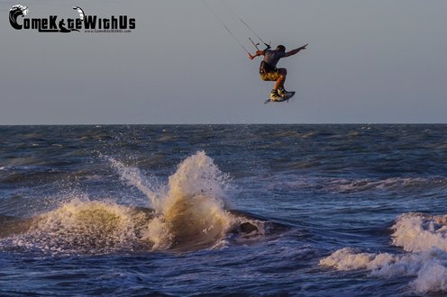 John Ruffing El Cuyo Mexico ComeKiteWithUs kiteboard kitesurf lesson